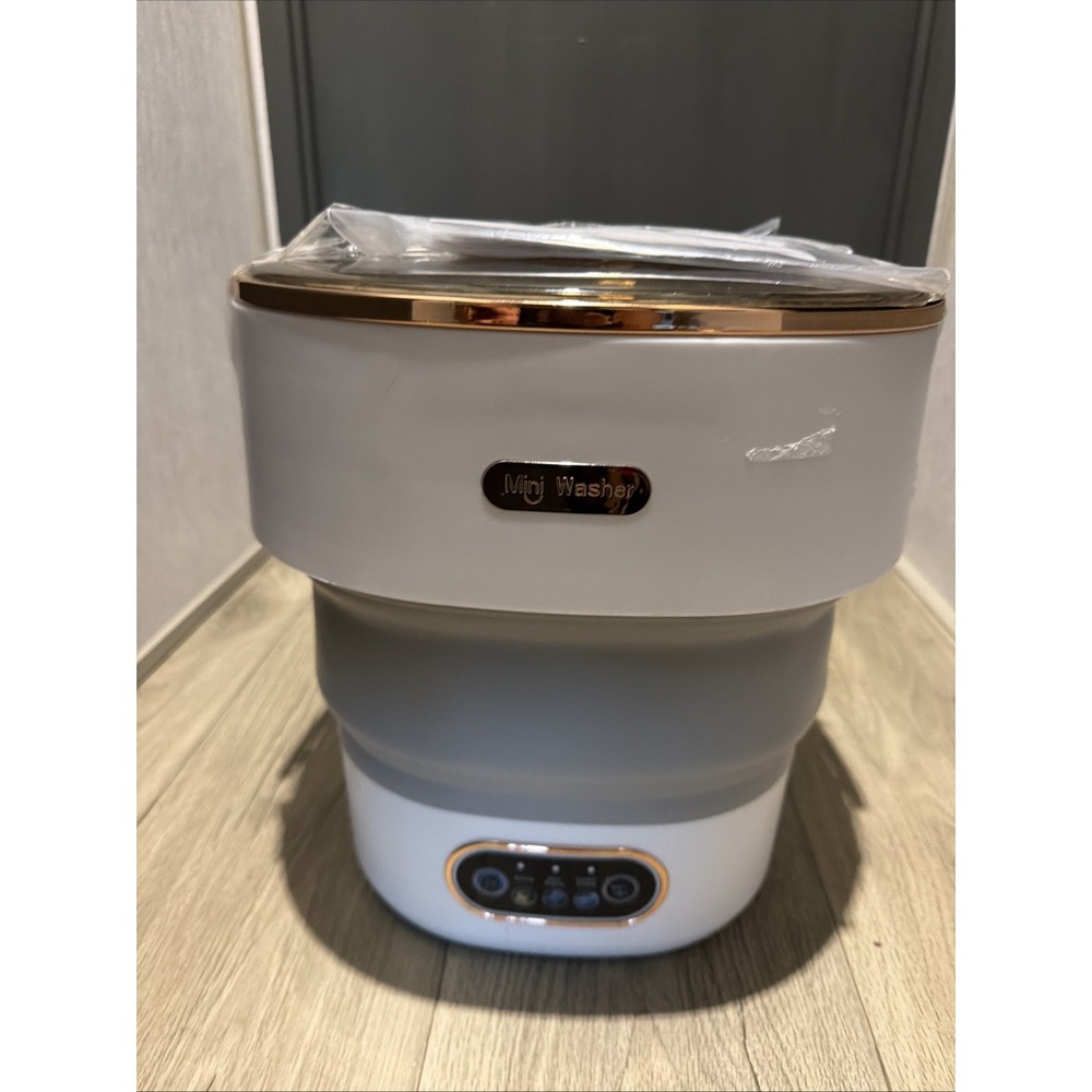 Portable Washing Machine 13L Mini Washer Spinner 3 Modes Foldable Compact